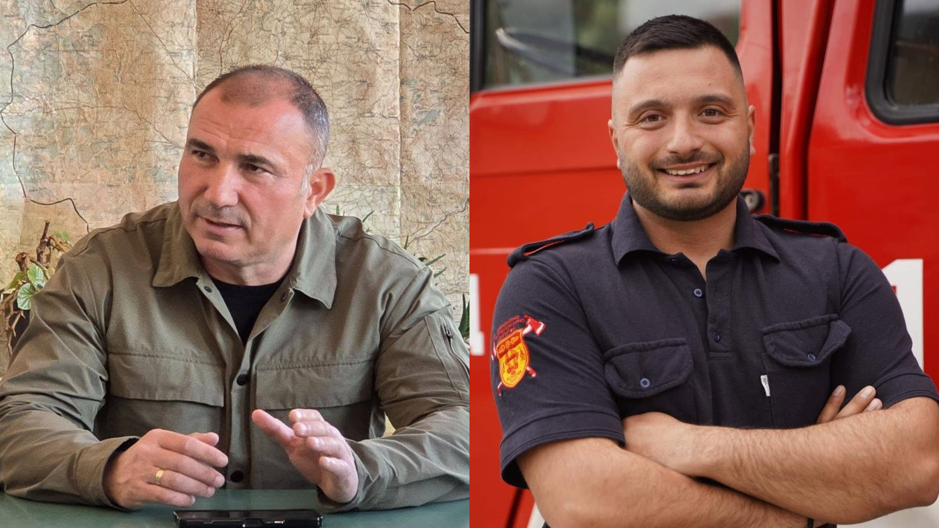 Стојанче Ангелов, директор на ДЗС и Златко Илијев од ДПД Кочани