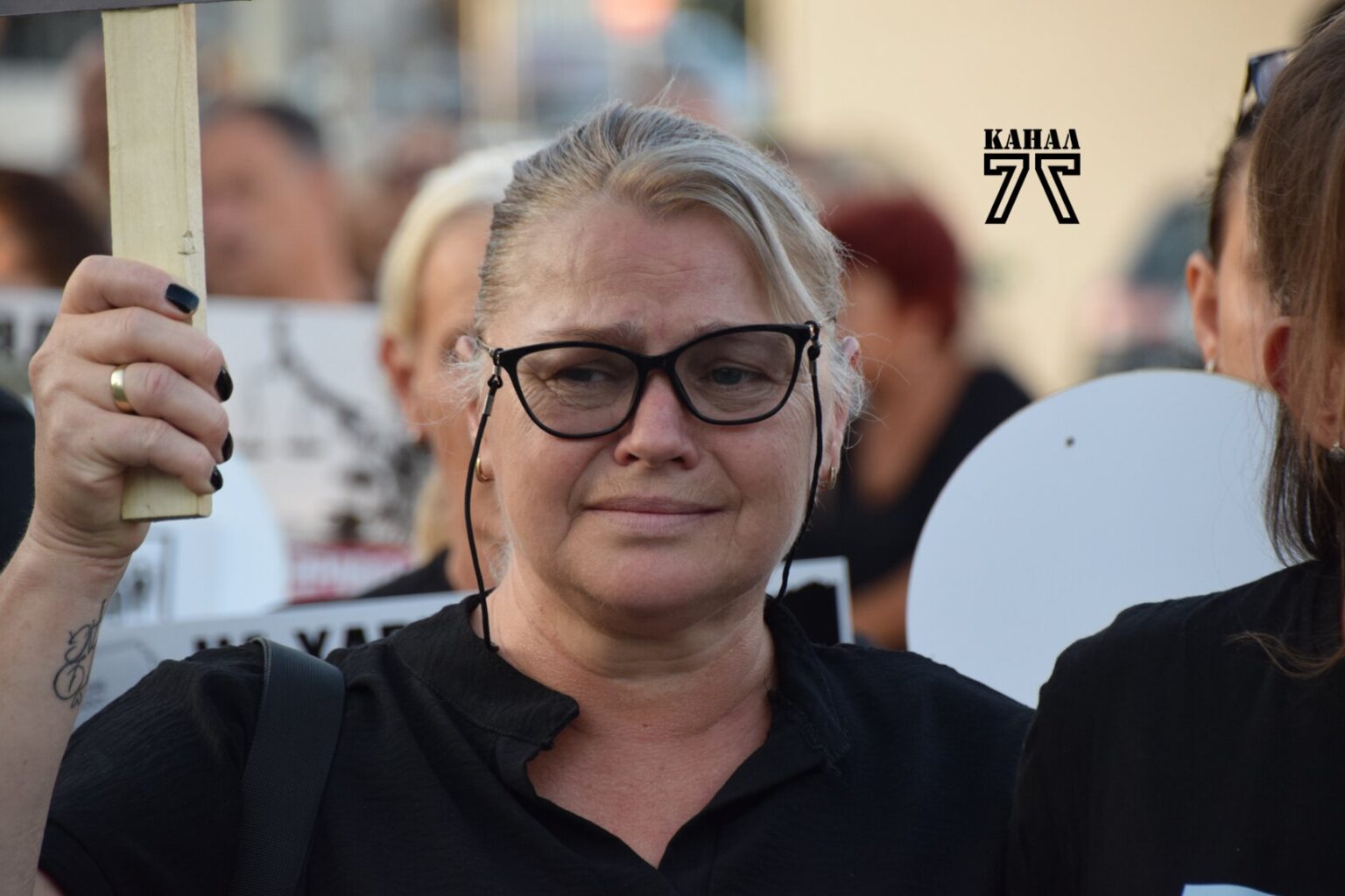 Семејствата на загинатите од Пулс излегоа на Марш за ангелите по повод година и половина од трагедијата | Фото: Каровски Мартин