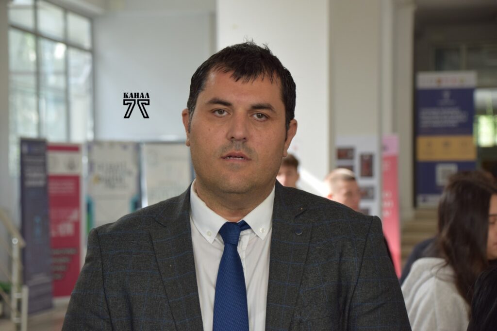 Дарко Лазаров, Проректор за инвестиции, одржување и развој при УГД | Фото: Каровски Мартин