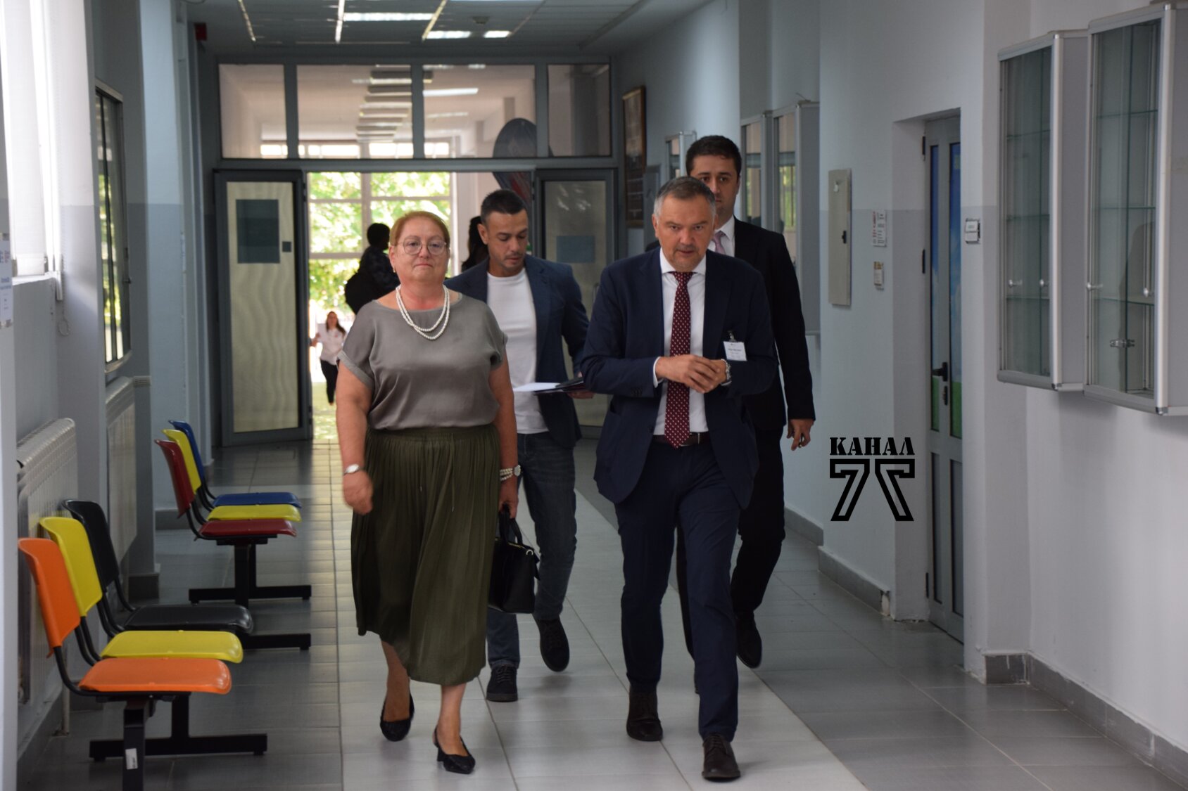 Министерката за образование и наука, Весна Јаневска и ректорот на Универзитетот „Гоце Делчев“ проф. д-р Дејан Мираковски